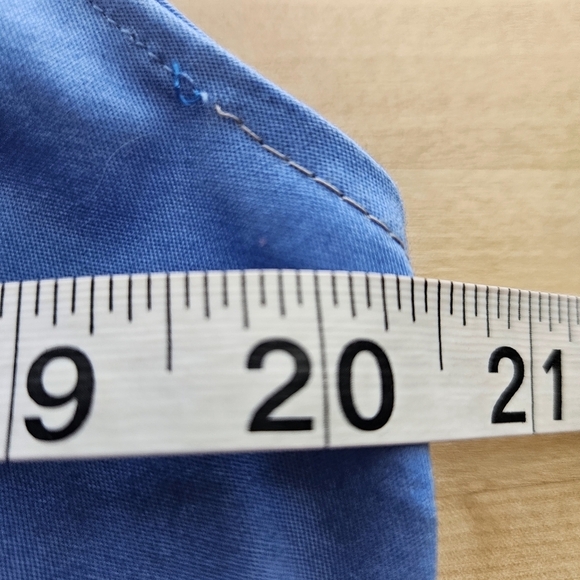 Sail To Sable Color Block Shift Dress in Marine Blue and Cabbage XL - Picture 4 of 7